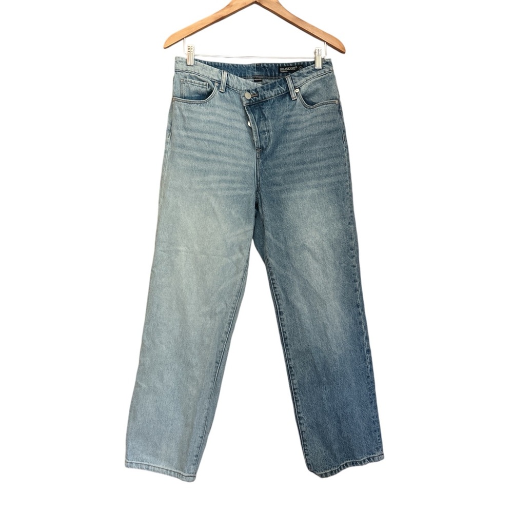 BLANKNYC Baxter Rib Cage Straight Leg Jeans Limited Edition Blue 27 Relaxed Fit - Picture 3 of 15